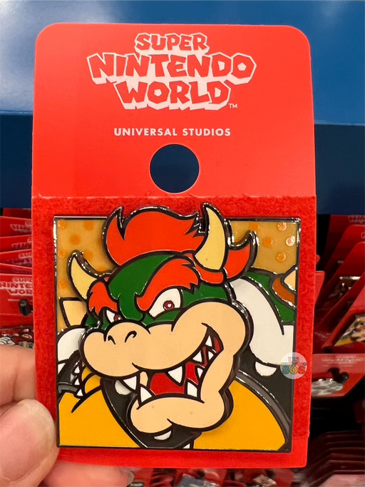 Universal Studios - Super Nintendo World - Bowser Character Pin