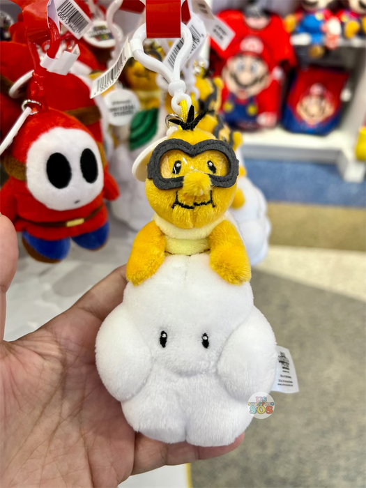Universal Studios - Super Nintendo World - Lakitu Plush Keychain Universal Studios - Super Nintendo World - Lakitu Plush Keychain