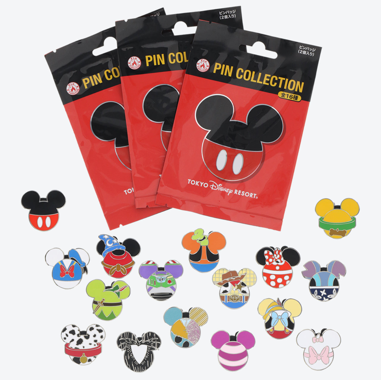 TDR - Mickey Mouse Shaped Mystern Pin Bag — USShoppingSOS