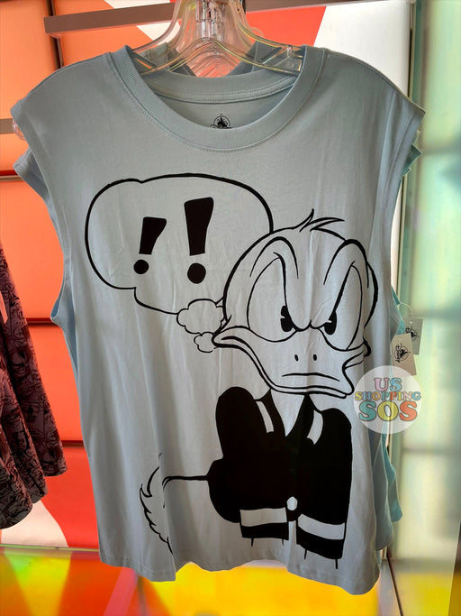 DLR/WDW - Comic Style Lounge Tank - Donald Duck (Adult)