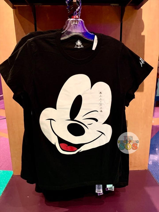 DLR - Character Face Portrait T-shirt - Mickey Mouse (Adult)