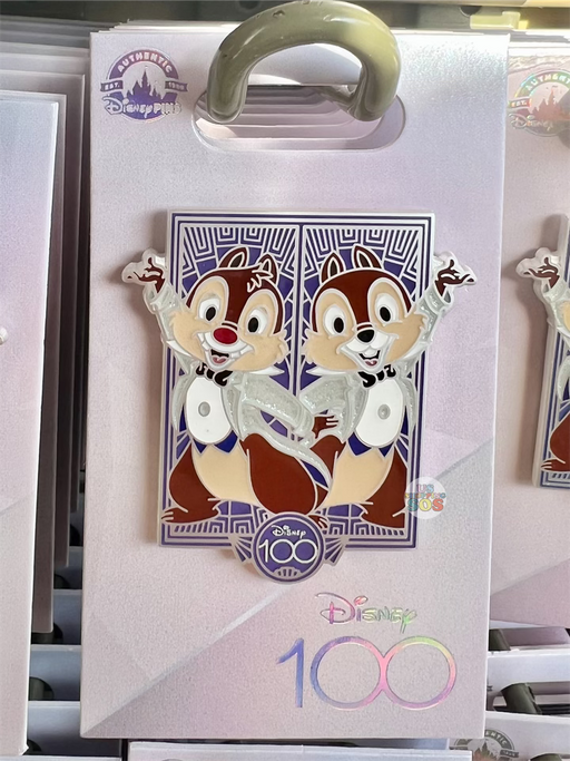 DLR/WDW - 100 Years of Wonder - Chip & Dale Pin
