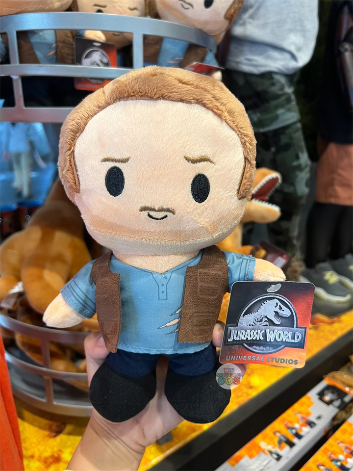 Universal Studios Jurassic World Owen Grady Cutie Plush Toy