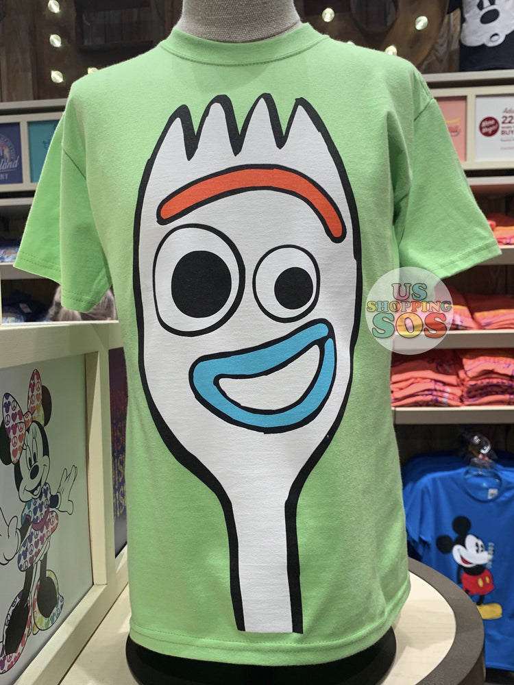 DLR - Graphic T-shirt - Toy Story Fork (Youth) (Neon Green)