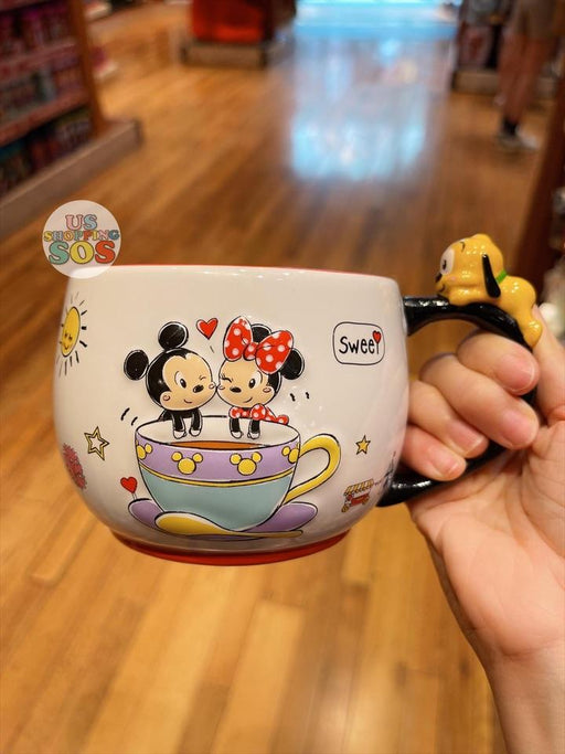 Hong Kong Disneyland - Lotso Mug with Fuzzy Warmer - Preorder