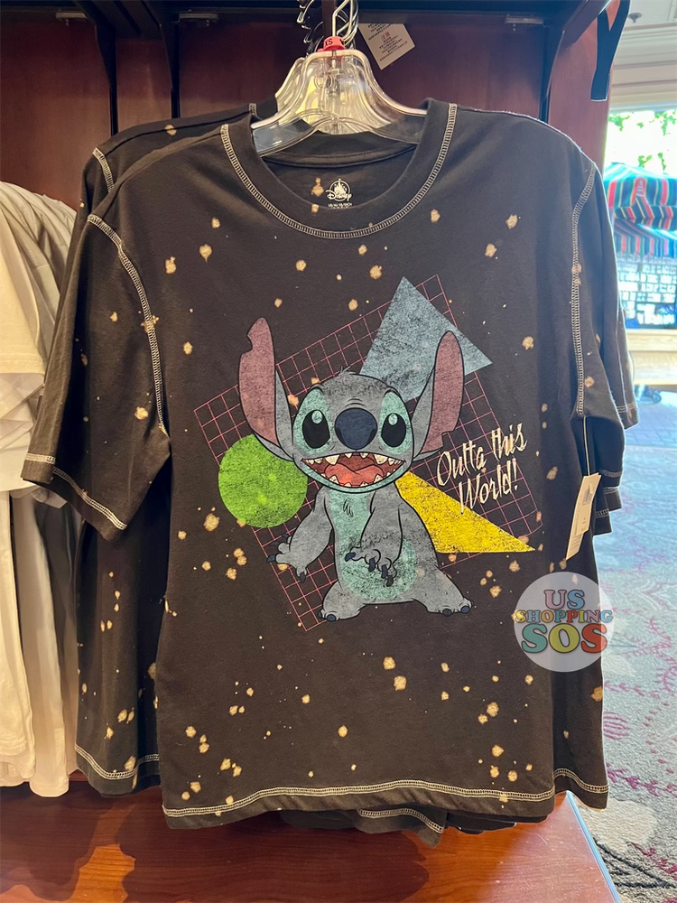 DLR - Graphic T-shirt -  Stitch “Outta This World” (Adult)