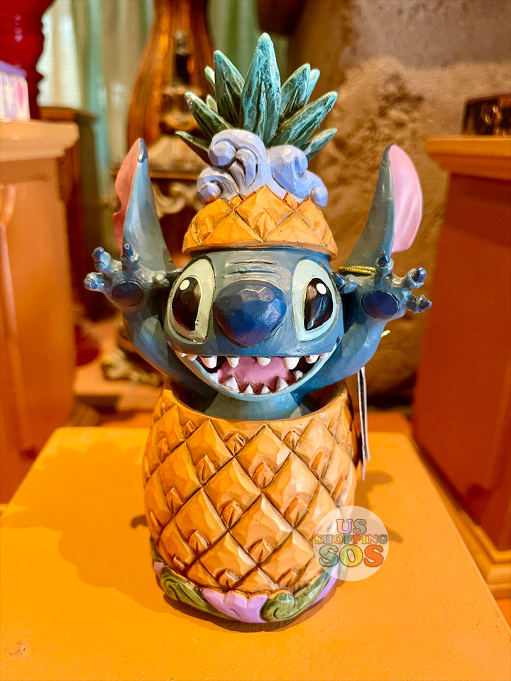 WDW - Disney Art - Stitch “Pineapple Pal” Figure by Jim Shore