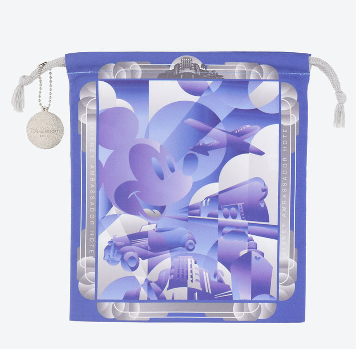TDR - Ambassador Hotel x Mickey Mouse Drawstring Bag (Pre Order, Release Date: Apr 28)