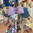 DLR/WDW - Minnie Lavender Bow Tie-Dye Denim Ear Headband