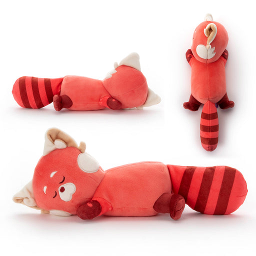 Japan Takara Tomy - Laying Turning Red Panda Mei Plush Toy