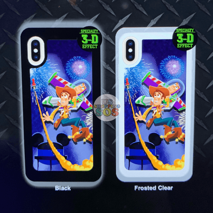 DLR - Custom Made Phone Case - Toy Story Woody & Buzz Firework (3-D Effect)