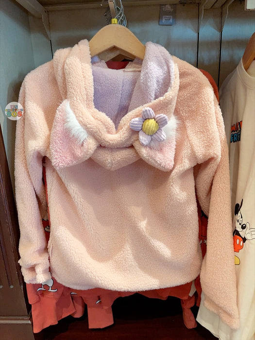 HKDL - Duffy & Friends Plush x Linabell Zip Soft Sherpa Hoodie for Adults