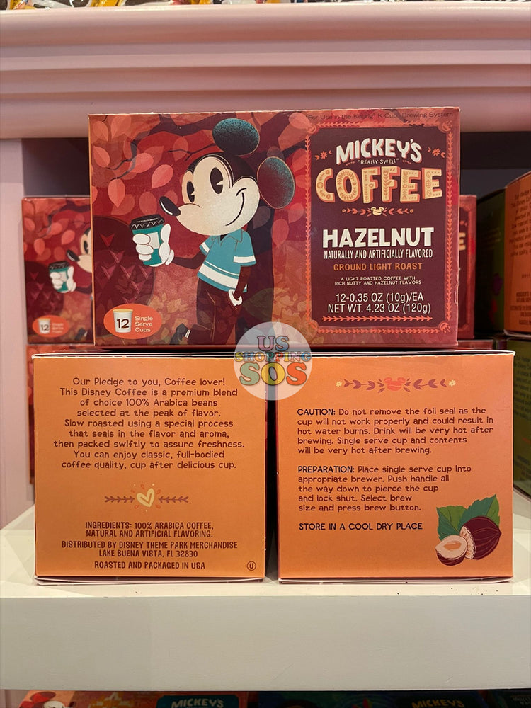 WDW - Mickey’s Coffee 12 K-Cup Pods - Hazelnut