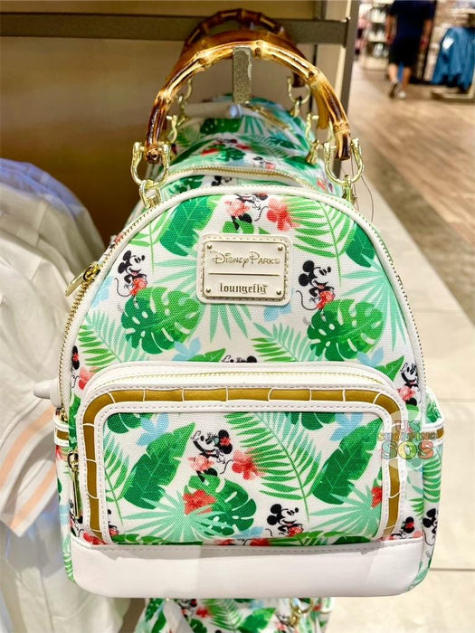 DLR/WDW - Tropical Hello Summer - Loungefly All-Over-Print Backpack