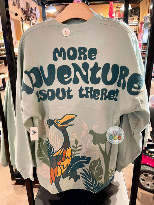 WDW - Disney’s Animal Kingdom 25th Anniversary - Spirit Jersey Up Kevin “More Adventure is Out There!” Tea Green Pullover (Adult)