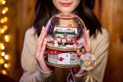 Starbucks China - Christmas Time 2020 (Home) - Bearista Coffee Shop Snow Globe