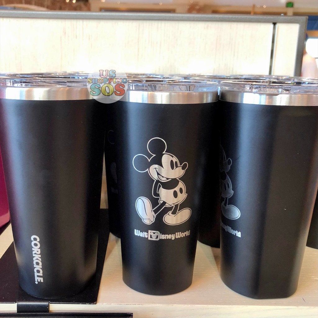 WDW - Corkcicle Stainless ToGo Tumbler - Mickey Mouse Black — USShoppingSOS