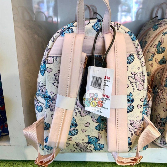 WDW - Loungefly Stitch & Angel Love Backpack