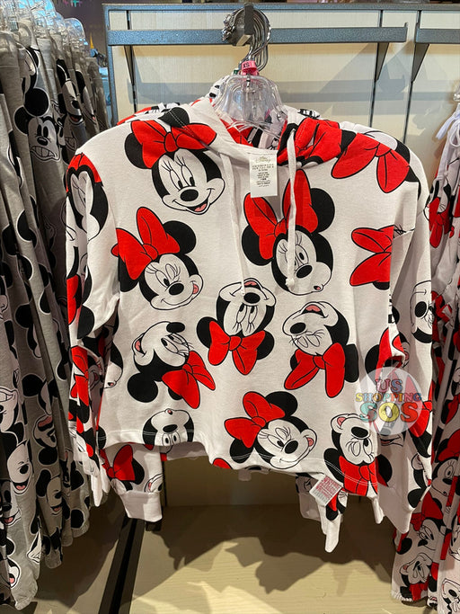WDW - “Walt Disney World” All-Over-Print Hoodie Sweater - Minnie Mouse (Adult)
