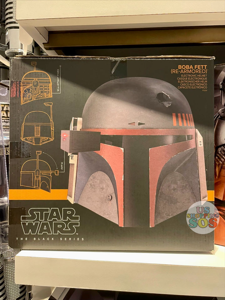 bell boba fett helmet DLR/WDW - Star Wars The Black Series Electronic Helmet