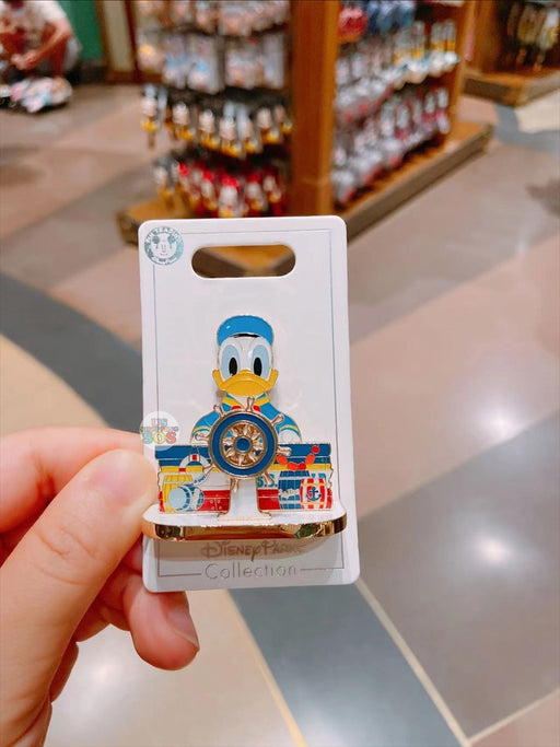 SHDL - Rubber Donald Duck with Wheel Pin