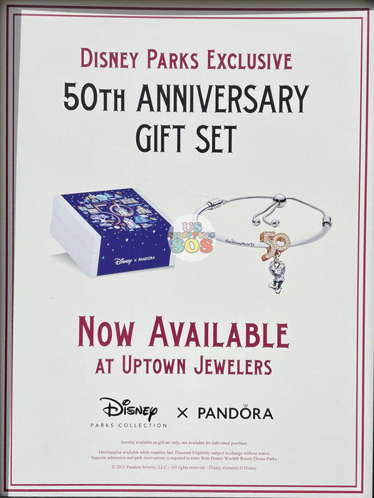 WDW - Magic Kingdom 50th Anniversary Celebration - Pandora Mickey 50 Gift Set (Exclusive)