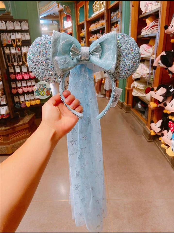 Disney Minnie Mouse Ears Headband Christmas Princess Halloween Mickey Belle  Elsa
