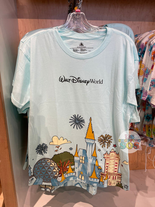 WDW - Graphic T-shirt - Walt Disney World Attractions (Adult)