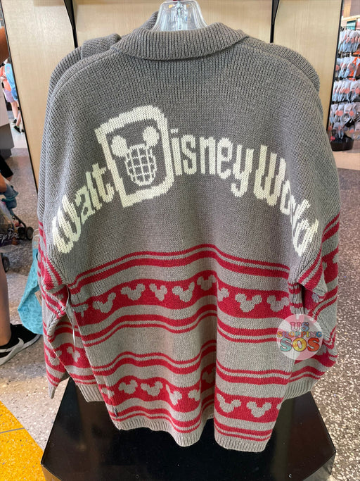 WDW - Spirit Jersey “Walt Disney World” Novelty Zipper Knit Sweater (Adult)