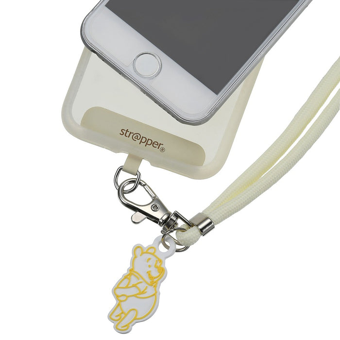 JDS - Winnie the Pooh Strap Smartphone Die-cut Charm D-tech