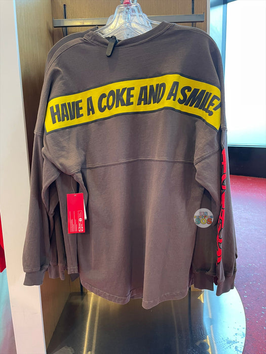 WDW - Spirit Jersey x Coca Cola - “Have a Coke and a Smile!” in Black  (Adult)