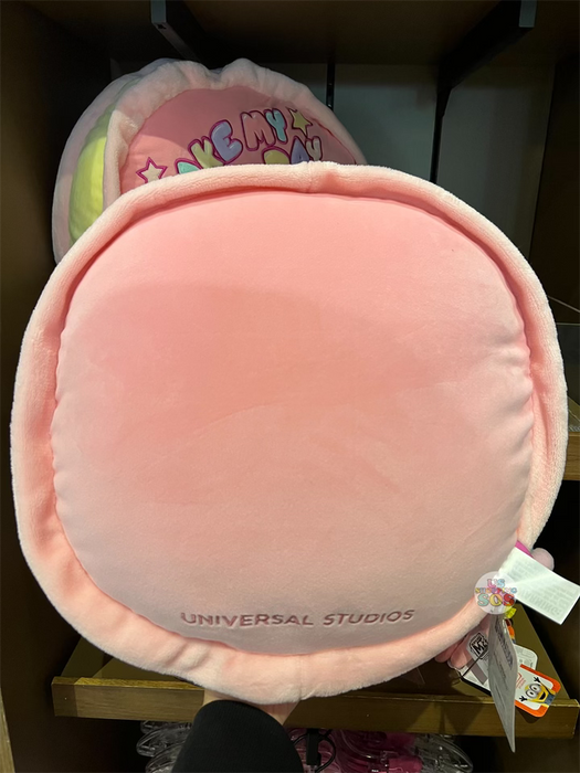 Universal Studios - Despicable Me Minions - Fluffy Unicorn Bake My Day Macaroon Cushion