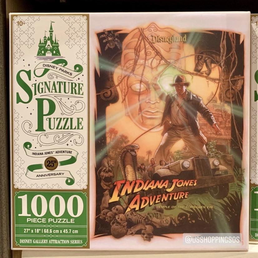 DLR - 1000 Piece Disney Parks Signature Puzzle - Indiana Jones Adventure 25th Anniversary
