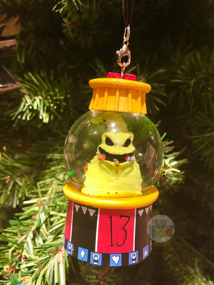 DLR - The Nightmare Before Christmas Snow Globe Ornament - Oogie Boogie