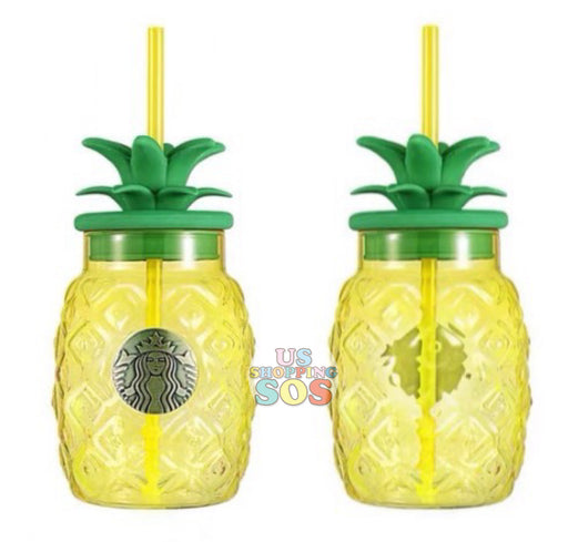 Starbucks China - Fruity Amazon - 2. Pineapple Straw Glass 575ml