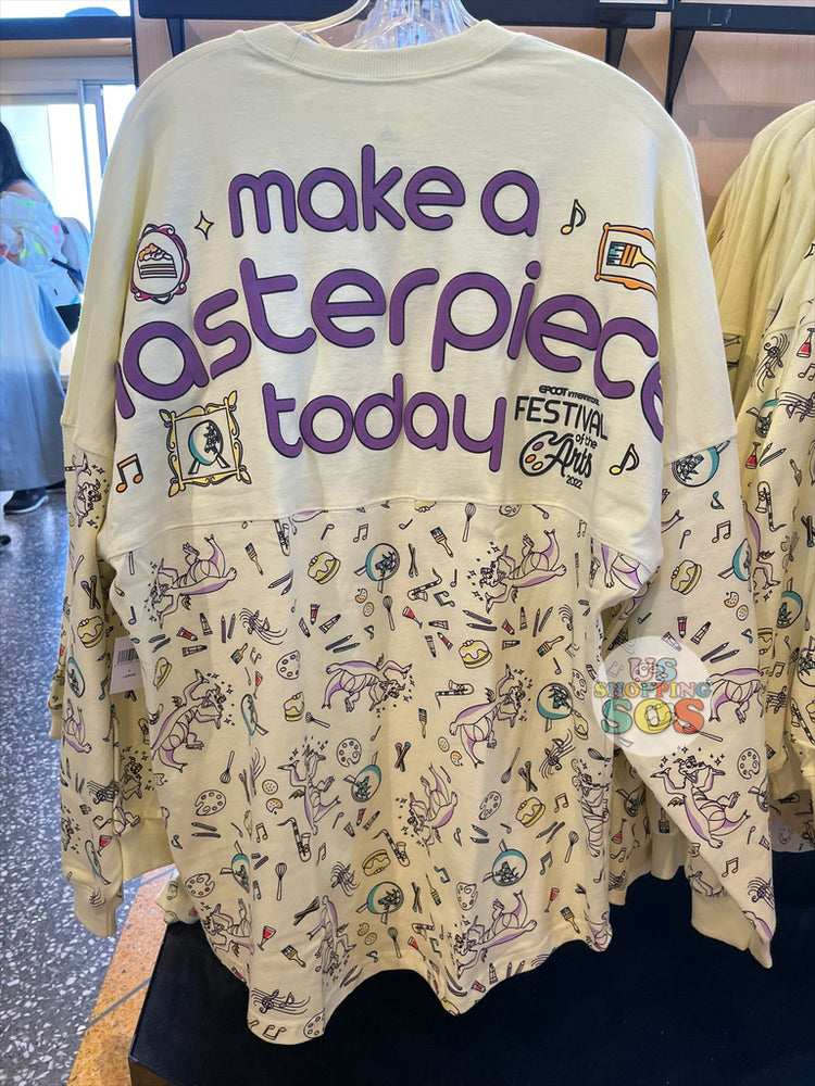 WDW - Epcot Festival of the Arts 2022 - Spirit Jersey Figment “Make A Masterpiece Today” (Adult)