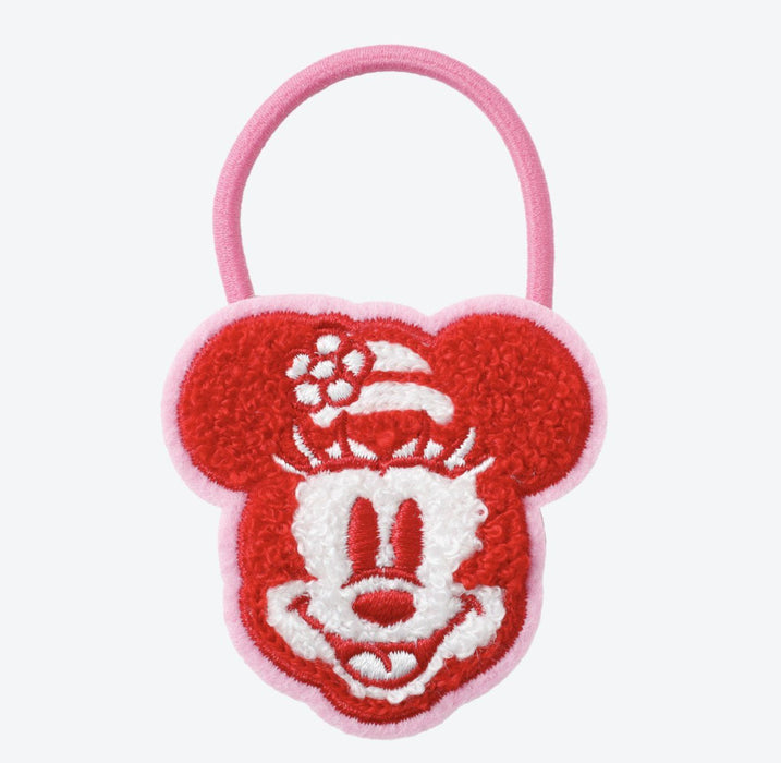 TDR - Hair Ties Set - Embroidery Minnie Mouse & Ribbon