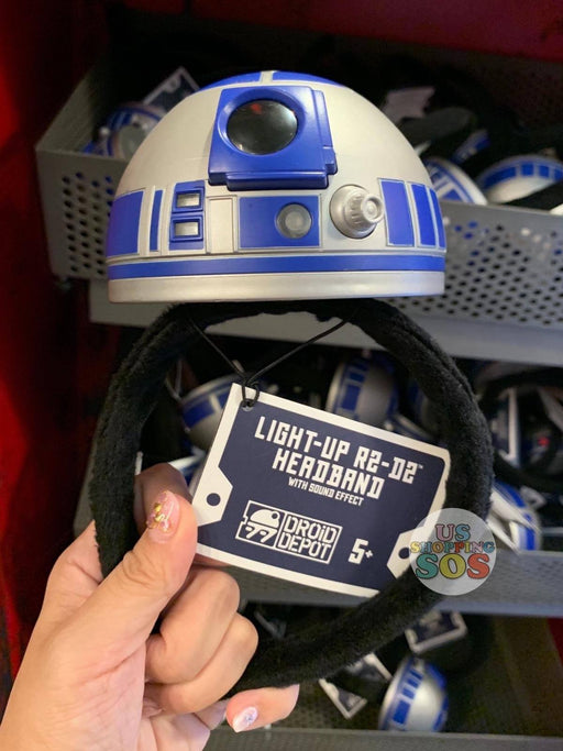 DLR - Star Wars Galaxy’s Edge Droid Depot Light-Up Headband with Sound Effect - R2-D2