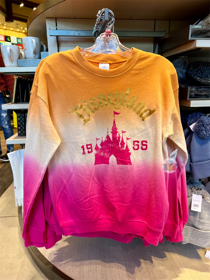 Disney Pink Tie-dye Sweatshirt - Size Medium