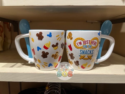 DLR - Disney Home - “I’m Just Here for the Snack” Mug with Spoon
