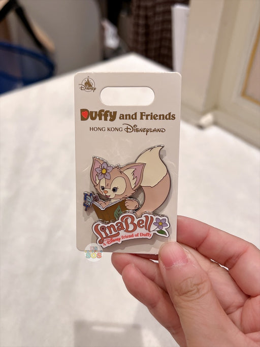HKDL - LinaBell Reading Book Pin
