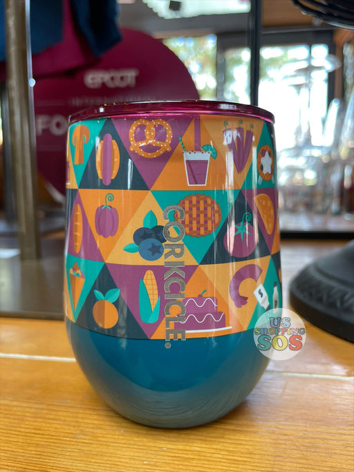 WDW - Epcot International Food & Wine Festival 2022 - Logo Corkcicle Stainless Steel Cup