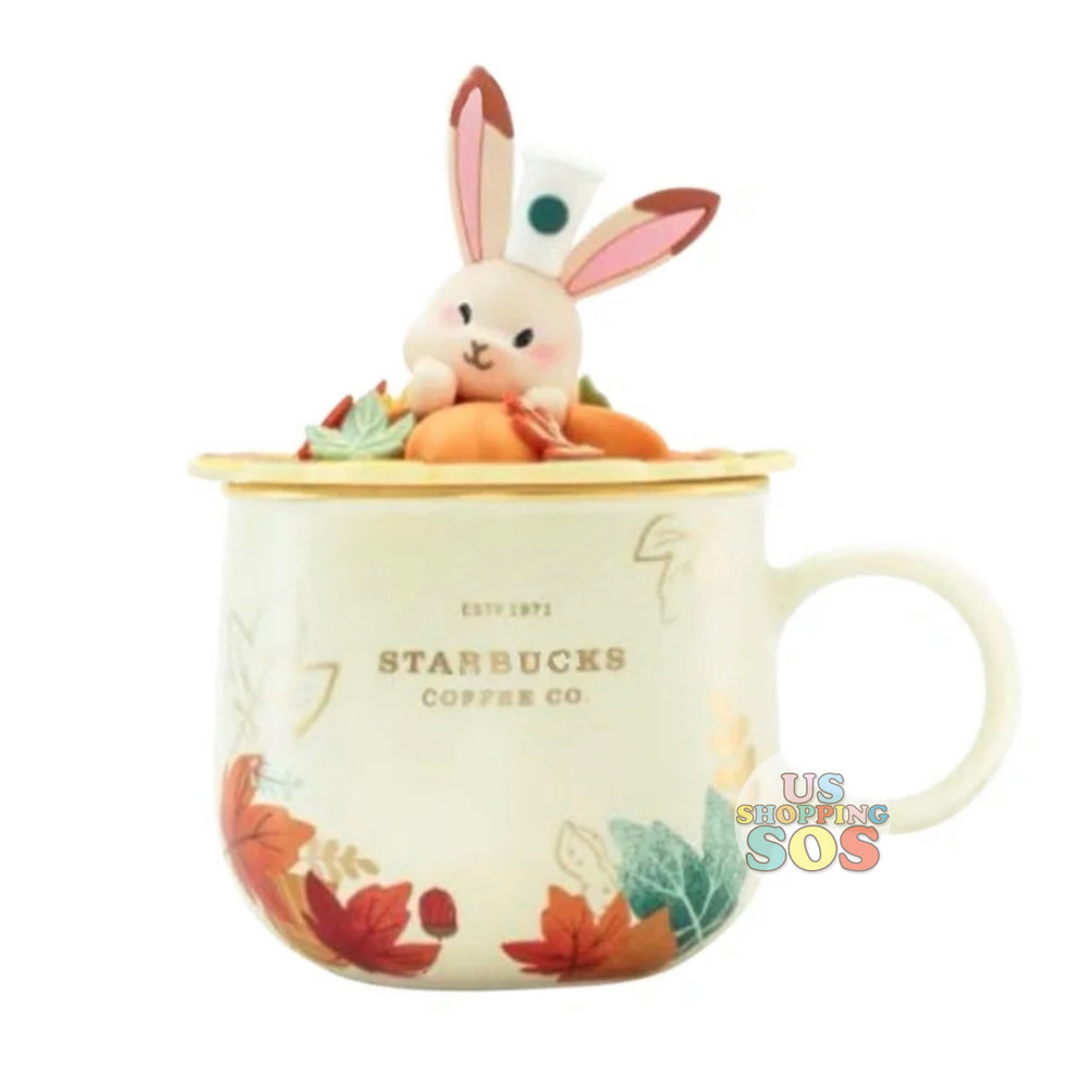 Starbucks China - Autumn Forest - 10. Bunny Lid Maple Mug 355ml