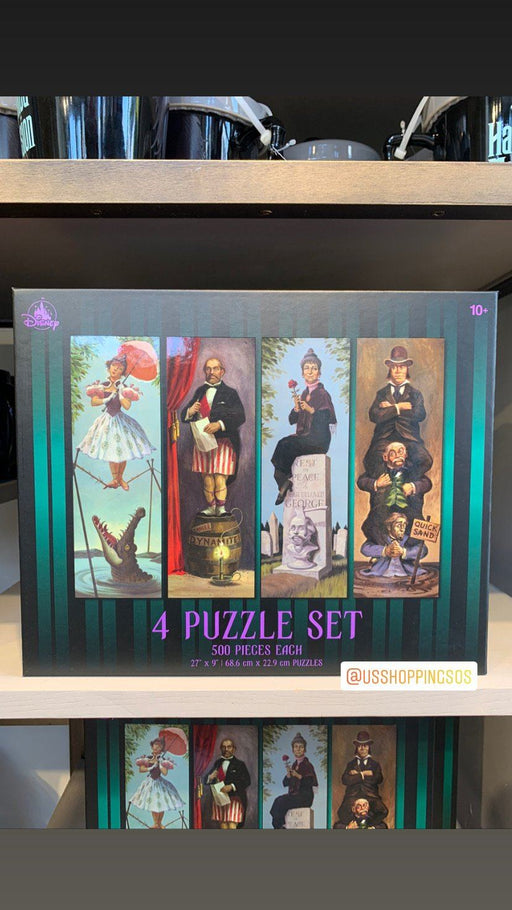 DLR - Haunted Mansion Stretching Room Portraits 4 x 500 Pcs Puzzle