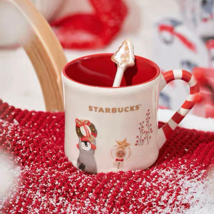 Starbucks China - Christmas 2022 - 5. Penguin Gingerbread Mug with