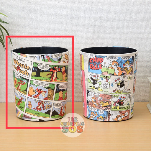 Japan Exclusive - Disney Winnie the Pooh Comic-Designed Trash Can