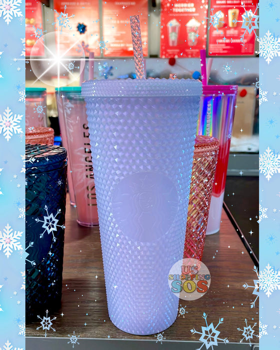 Starbucks USA - Winter 2021 Icy Bling Studded Cold Cup 24oz