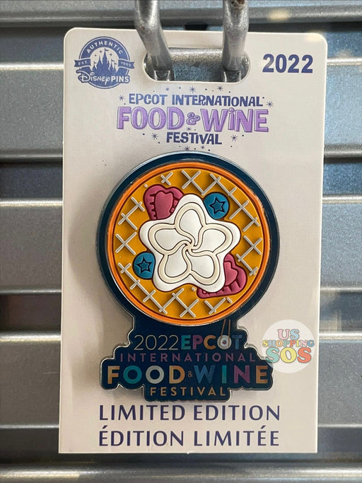 WDW - Epcot International Food & Wine Festival 2022 - Logo Pin