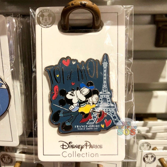 WDW - Epcot World Showcase France - Minnie & Mickey You and Me Pin
