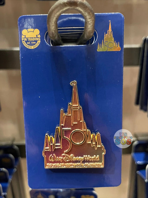 WDW - Magic Kingdom 50th Anniversary Castle - Castle Logo Pin